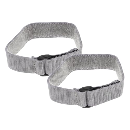 CONGARTENO 2 Stück Hochelastische Klett kabelbinder Nylon Kabel organizer Spannbänder mit Haken Verstellbar Sicherer Halt Für Büro Garten Werkstatt und Haushalt von CONGARTENO