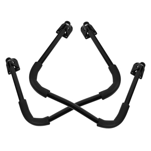 CONGARTENO 2 Stück Klappbare Stabile U Form Tischbeine aus Eisen Faltbare Möbelbeine für Laptop und Computertische Ersatzbeine mit Minimalistischer Optik und Einfacher Montage von CONGARTENO