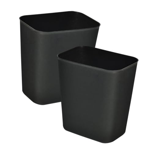 CONGARTENO 2 Stück Kleiner Mülleimer ohne Deckel aus Robustem Material Langlebiger Abfalleimer für Schlafzimmer Küche und Büro Rechteckiger Papierkorb mit Großer Öffnung für Einfache CONGARTENO 2 Stück Kleiner Mülleimer ohne Deckel aus Robustem Material Langlebiger Abfalleimer für Schlafzimmer Küche und Büro Rechteckiger Papierkorb mit Großer Öffnung für Einfache von CONGARTENO