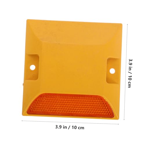 CONGARTENO 2 Stück Reflektierende Straßenmarkierung Kunststoffbump mit Erhöhter Struktur für Einfahrten und Bürgersteige Verbesserte Nachtsichtbarkeit Einfache Montage Witterungsbeständig CONGARTENO 2 Stück Reflektierende Straßenmarkierung Kunststoffbump mit Erhöhter Struktur für Einfahrten und Bürgersteige Verbesserte Nachtsichtbarkeit Einfache Montage Witterungsbeständig von CONGARTENO