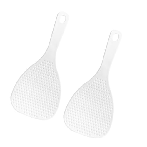 CONGARTENO 2 Stück Reislöffel Lebensmittelecht Hitzebeständig Langlebig Wiederverwendbar Küchenutensil für Reisportionierung Leicht und Praktisch für Haushalt und Gastronomie von CONGARTENO