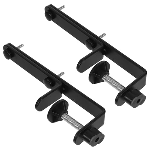 CONGARTENO 2 Stück Schreibtisch pegboard ständer aus Carbonstahl Einfach Montierbar ohne Werkzeug Vielseitiger Organizer für Büro mit Stilvollem Design und Sicherer Halterung für Lochwände von CONGARTENO