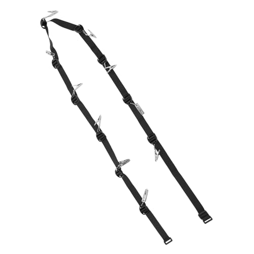 CONGARTENO 2 Stück Teiliges Baseball Cap Halter ohne Bohren Verstellbare Türhaken aus Edelstahl Platzsparender Organizer für Schlafzimmer und Kleiderschrank Geeignet für Hutgrößen Einfache von CONGARTENO