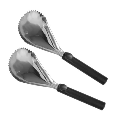 CONGARTENO 2 Stück Teiliges Edelstahl Pumpkin Scooper Manuelles Fruchtkern Entferner Werkzeug Robust und Einfach zu Reinigen für Kürbis Avocado und Obst Tragbar für DIY und Festtagsgebrauch CONGARTENO 2 Stück Teiliges Edelstahl Pumpkin Scooper Manuelles Fruchtkern Entferner Werkzeug Robust und Einfach zu Reinigen für Kürbis Avocado und Obst Tragbar für DIY und Festtagsgebrauch von CONGARTENO