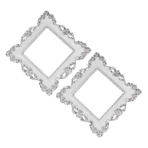 CONGARTENO 2 Stück Teiliges Europäischer Schalterabdeckung aus Robustem Kunststoff Schützende Hülle für Lichtschalter in Silber roségold für Wohn Kinderzimmer Geeignet von CONGARTENO