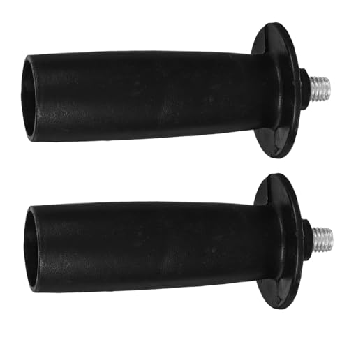 CONGARTENO 2 Stück Teiliges Gewindeseitengriff für Winkelschleifer Rutschfester Kunststoffgriff mit Komfortabler Handhabung Stabiler Zusatzgriff für Präzises Schleifen und Polieren von CONGARTENO