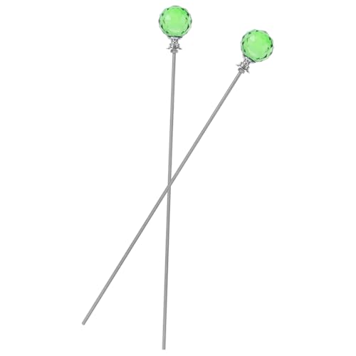 CONGARTENO 2 Stück Teiliges Kristall Gartenstecker mit Kristallaufsatz und Metallstab Dekorative Blumenstab Unterstützung für Außenbereich Robustes Design für DIY Gartendekoration und CONGARTENO 2 Stück Teiliges Kristall Gartenstecker mit Kristallaufsatz und Metallstab Dekorative Blumenstab Unterstützung für Außenbereich Robustes Design für DIY Gartendekoration und von CONGARTENO