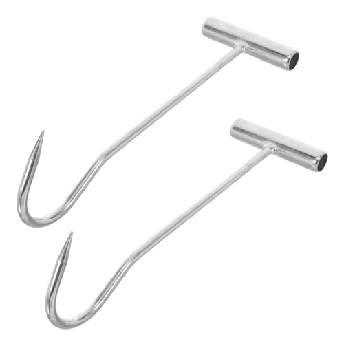 CONGARTENO 2 Stück Teiliges Manhole Hook Tool Metallziehhaken für Leichte Bedienung Vielseitig für Schachtdeckelheben Fleischverarbeitung und Schwere Lasten Robust und Ergonomisch für CONGARTENO 2 Stück Teiliges Manhole Hook Tool Metallziehhaken für Leichte Bedienung Vielseitig für Schachtdeckelheben Fleischverarbeitung und Schwere Lasten Robust und Ergonomisch für von CONGARTENO