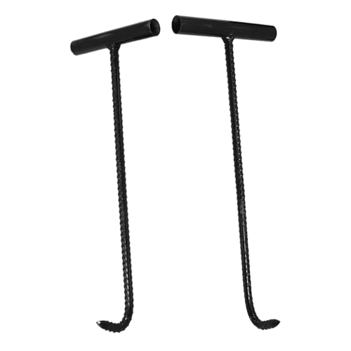 CONGARTENO 2 Stück Teiliges Manhole Lifter aus Stahl T Griff Haken Schwerlast Hebehaken für Schachtdeckel Garten und Rolladen Vielseitig Einsetzbar CONGARTENO 2 Stück Teiliges Manhole Lifter aus Stahl T Griff Haken Schwerlast Hebehaken für Schachtdeckel Garten und Rolladen Vielseitig Einsetzbar von CONGARTENO
