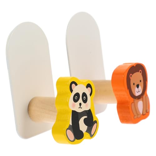 CONGARTENO 2 Stück Teiliges Niedliche Tier wandhaken mit Starkem Klebeverschluss Kratzfest und Langlebig Selbstklebende Garderobenhaken für Bad Küche Kinderzimmer und Flur Einfache Montage von CONGARTENO
