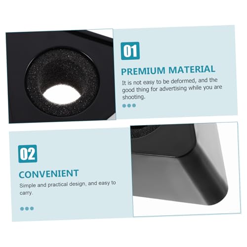 CONGARTENO 2 Stück Teiliges Tragbares Mikrofon Logo aus Abs Dreieckige Interview Mikrofon Flagge Geeignet für Professionelle Mikrofonstation mit Großflächiger Logofläche Schwarz Kompatibel CONGARTENO 2 Stück Teiliges Tragbares Mikrofon Logo aus Abs Dreieckige Interview Mikrofon Flagge Geeignet für Professionelle Mikrofonstation mit Großflächiger Logofläche Schwarz Kompatibel von CONGARTENO