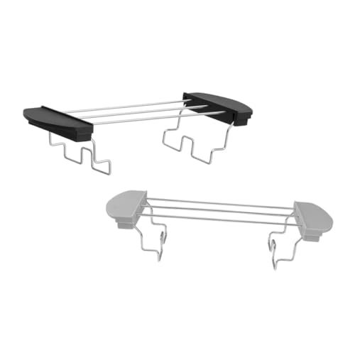 CONGARTENO 2 Stück Toastwärmer Rack aus und Multifunktionale Toastablage für Brot Sandwiches und Brötchen für Toaster Schwarz CONGARTENO 2 Stück Toastwärmer Rack aus und Multifunktionale Toastablage für Brot Sandwiches und Brötchen für Toaster Schwarz von CONGARTENO