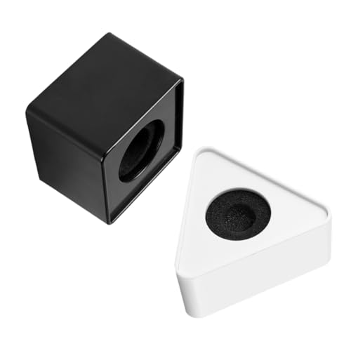 CONGARTENO 2 Stück Tragbare Mikrofon Logo Flagge aus Abs Dreieckig und Quadratisch Professionelle Interviewstation Großes Werbeflächen Design Geeignet für Handmikrofone Teiliges Schwarz und CONGARTENO 2 Stück Tragbare Mikrofon Logo Flagge aus Abs Dreieckig und Quadratisch Professionelle Interviewstation Großes Werbeflächen Design Geeignet für Handmikrofone Teiliges Schwarz und von CONGARTENO