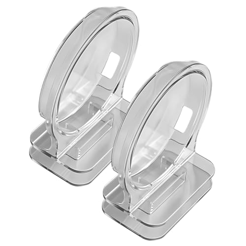 CONGARTENO 2 Stück Transparente Starke Selbstklebende Wandhalterung für Überwachungskameras Schwebendes Mini Regal Wiederverwendbar für Büro Bad und Wohnzimmer CONGARTENO 2 Stück Transparente Starke Selbstklebende Wandhalterung für Überwachungskameras Schwebendes Mini Regal Wiederverwendbar für Büro Bad und Wohnzimmer von CONGARTENO