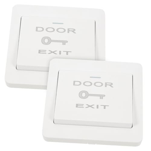 CONGARTENO 2 Stück Türöffner Wandplatte mit Automatischer Rückstellung Robustes Gitterdesign Drückbarer Ausgangsknopf Einfache Montage für Büro Schule und Konferenzräume CONGARTENO 2 Stück Türöffner Wandplatte mit Automatischer Rückstellung Robustes Gitterdesign Drückbarer Ausgangsknopf Einfache Montage für Büro Schule und Konferenzräume von CONGARTENO