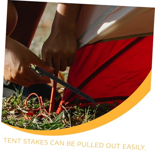 CONGARTENO 20 Stck Teiliges Kunststoff Erdanker Garten Kunststoff Bodenanker mit Spitzen Spitzen Leicht Kompakt Vielseitig für Rasenkanten Gartennetz Landschaftsfolie Installieren Entfernen von CONGARTENO