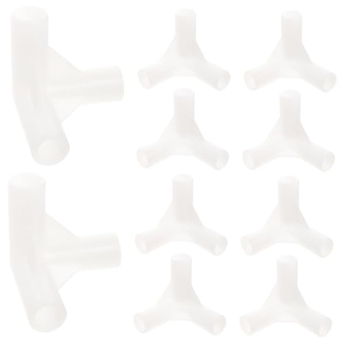 CONGARTENO 20 Stück Teiliges Kunststoff Canopy Zeltverbinder Langlebige Eckverbinder für Pavillons und Markisen Einfach zu Montierende Ersatzteile für Outdoor Zeltbefestigung Leichte von CONGARTENO