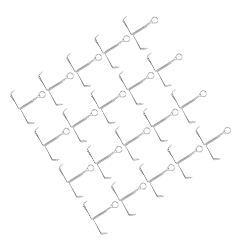 CONGARTENO 20 Stück Teiliges Schlauchklemme mit Federgriff Starke Klemmkraft für Labor gummischläuche Einfach zu Bedienen aus Langlebigem Material für Wasserdurchflusskontrolle und von CONGARTENO