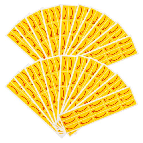 CONGARTENO 20 Stück Teiliges Selbstklebend Abnehmbar Pvc sicherheitsaufkleber für Wand Bodenmarkierung Richtungssymbol Warnhinweis Vielseitig Einsetzbar Langlebig Einfach Anzubringen CONGARTENO 20 Stück Teiliges Selbstklebend Abnehmbar Pvc sicherheitsaufkleber für Wand Bodenmarkierung Richtungssymbol Warnhinweis Vielseitig Einsetzbar Langlebig Einfach Anzubringen von CONGARTENO