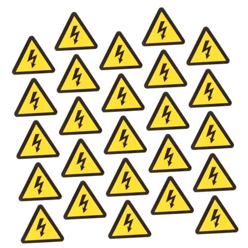 CONGARTENO 25 Blatt Warnaufkleber Elektrische Schocks Warnschild Gelb Dreieck Warnhinweis Aufkleber Für Büro Schule Werkstatt Und Außenbereich Geeignet CONGARTENO 25 Blatt Warnaufkleber Elektrische Schocks Warnschild Gelb Dreieck Warnhinweis Aufkleber Für Büro Schule Werkstatt Und Außenbereich Geeignet von CONGARTENO