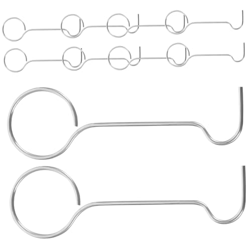 CONGARTENO 25 Stück Teiliges Edelstahl Bodenablauf Haken mit Ringdesign Robustes Abflussentfernungswerkzeug für Badezimmer Langlebige Haken zur Einfachen Reinigung und Sicherer Handhabung CONGARTENO 25 Stück Teiliges Edelstahl Bodenablauf Haken mit Ringdesign Robustes Abflussentfernungswerkzeug für Badezimmer Langlebige Haken zur Einfachen Reinigung und Sicherer Handhabung von CONGARTENO