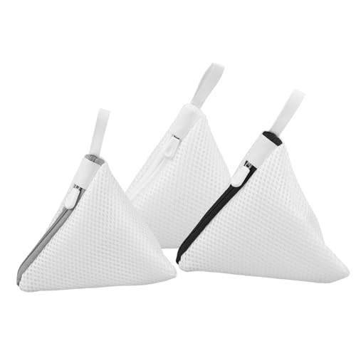 CONGARTENO 3 Stk. Teiliges Mini Wäschenetz aus Robustem Polyester mit Reißverschluss Atmungsaktiv und Langlebig als Feinwäsche und Unterwäschebeutel für Waschmaschine Platzsparend und von CONGARTENO