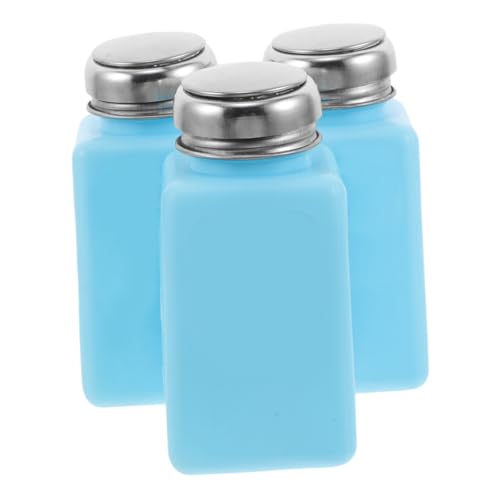 CONGARTENO 3 Stück Antistatischer Presspumpe mit Metallkappe Wiederbefüllbarer Alkoholspender Auslaufsicherer Lösungsmitteldispenser für Labor Haushalt und Outdoor Tragbare Flüssigkeitspumpe CONGARTENO 3 Stück Antistatischer Presspumpe mit Metallkappe Wiederbefüllbarer Alkoholspender Auslaufsicherer Lösungsmitteldispenser für Labor Haushalt und Outdoor Tragbare Flüssigkeitspumpe von CONGARTENO