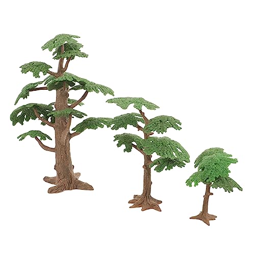 CONGARTENO 3 Stück Simulation Miniaturbaum Modellset Teilig Realistische Landschaftspflanzen für DIY Modelleisenbahn Architekturmodell Leichte Detailreiche Dekoration für Miniaturlandschaften CONGARTENO 3 Stück Simulation Miniaturbaum Modellset Teilig Realistische Landschaftspflanzen für DIY Modelleisenbahn Architekturmodell Leichte Detailreiche Dekoration für Miniaturlandschaften von CONGARTENO