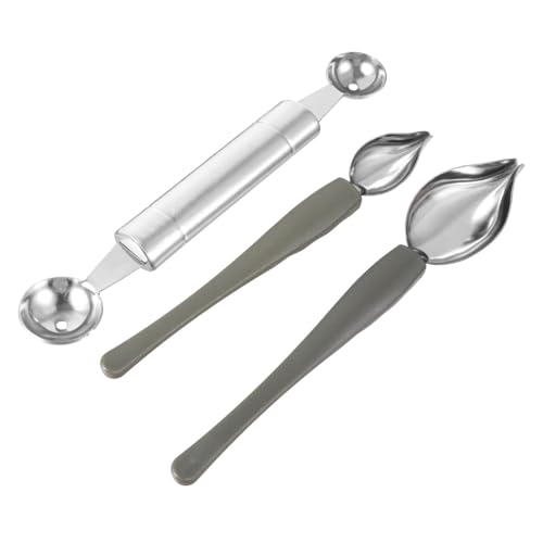 CONGARTENO 3 Stück Teiliges Edelstahl Dekorationslöffel für Kuchen Saucen Tellerverzierung Kreatives DIY Backwerkzeug für Kaffee und Western Food Rostfrei Vielseitig für Buffet und CONGARTENO 3 Stück Teiliges Edelstahl Dekorationslöffel für Kuchen Saucen Tellerverzierung Kreatives DIY Backwerkzeug für Kaffee und Western Food Rostfrei Vielseitig für Buffet und von CONGARTENO