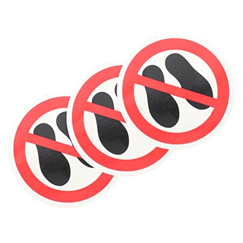 CONGARTENO 3 Stück Teiliges No Stepping Warnschild Selbstklebend für Boote und Industrieflächen Wetterfest Sichtbar Geeignet für Glatte Oberflächen Wie und Klare Sicherheitskennzeichnung CONGARTENO 3 Stück Teiliges No Stepping Warnschild Selbstklebend für Boote und Industrieflächen Wetterfest Sichtbar Geeignet für Glatte Oberflächen Wie und Klare Sicherheitskennzeichnung von CONGARTENO
