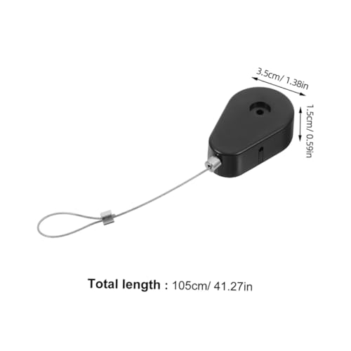 CONGARTENO 3 Stück Teiliges Stahlseil tether mit Automatischem Rückzug Diebstahlsicheres Kabelschloss für Zugangskontrolle Garage und Lager Langlebiger Draht mit Teleskop funktion CONGARTENO 3 Stück Teiliges Stahlseil tether mit Automatischem Rückzug Diebstahlsicheres Kabelschloss für Zugangskontrolle Garage und Lager Langlebiger Draht mit Teleskop funktion von CONGARTENO