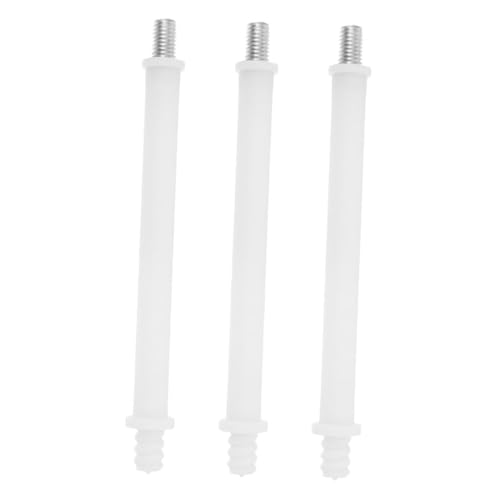 CONGARTENO 3 Stück Toilettenbürsten Ersatzgriff Kunststoffgriff Gewinde Ergonomisch Komfortabel Griff Schneller Austausch Für Haushalt Hotel und Öffentliche Wc Reinigung von CONGARTENO