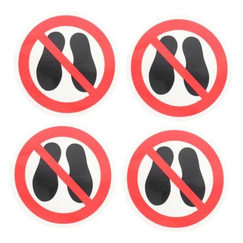 CONGARTENO 4 STÜCKE Teiliges Warnschild Nicht Betreten Selbstklebend Stabile Haftung Glatten Flächen Sichtbare Sicherheitsaufkleber für Fabriken Baustellen und Gefahrenbereiche Langlebig und CONGARTENO 4 STÜCKE Teiliges Warnschild Nicht Betreten Selbstklebend Stabile Haftung Glatten Flächen Sichtbare Sicherheitsaufkleber für Fabriken Baustellen und Gefahrenbereiche Langlebig und von CONGARTENO