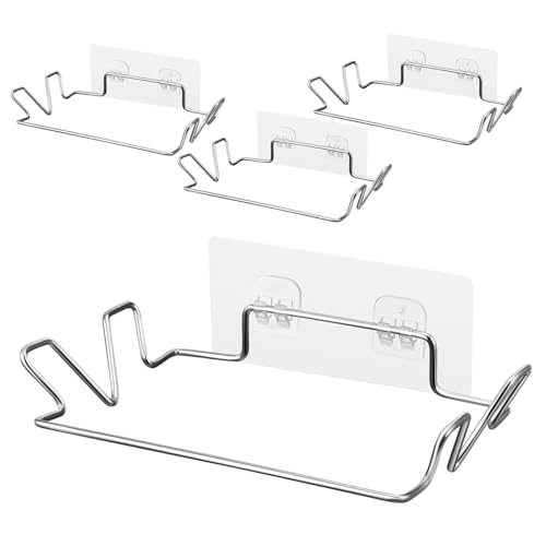 CONGARTENO 4 Sätze Edelstahl Müllbeutelhalter mit Aufklebern Platzsparender Hängender Abfallbeutelhalter für Küche Bad Rostfreier Müllsackhalter mit Stabiler Tragfähigkeit und Offenem Design CONGARTENO 4 Sätze Edelstahl Müllbeutelhalter mit Aufklebern Platzsparender Hängender Abfallbeutelhalter für Küche Bad Rostfreier Müllsackhalter mit Stabiler Tragfähigkeit und Offenem Design von CONGARTENO