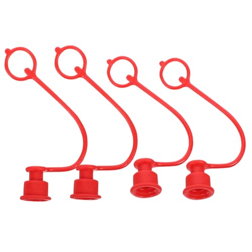 CONGARTENO 4 Stück Hydraulik Schutzkappen PVC Gummi Staubschutz Ölbeständig UV beständig Elastisch für Schnellkupplungen Hydraulikschläuche Rohrkupplungen Robust Langlebig CONGARTENO 4 Stück Hydraulik Schutzkappen PVC Gummi Staubschutz Ölbeständig UV beständig Elastisch für Schnellkupplungen Hydraulikschläuche Rohrkupplungen Robust Langlebig von CONGARTENO