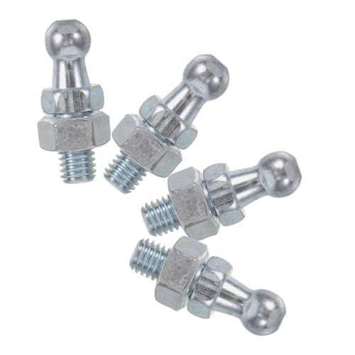 CONGARTENO 4 Stück Hydraulische Gasdruckfeder mit Verstellbarer Höhe Verzinktem Kugelkopf Lift Support Strut für Werbetafeln und Leuchtkästen Stabiles Kugelgelenk Zubehör von CONGARTENO