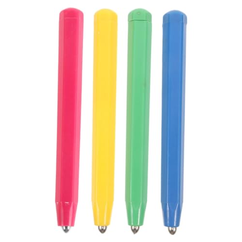 CONGARTENO 4 Stück Magnetische Zeichenstifte für Magnettafeln Langlebige Ersatzstifte mit Komfortablem Griff Leicht und Tragbar für Schule und Büro Einfache Handhabung und Praktische Nutzung von CONGARTENO