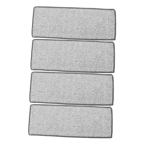 CONGARTENO 4 Stück Microfaser Wischpads Wiederverwendbare Ersatz Wischmopp Pads Flachmopp Reinigungspads für Fliesen Marmor Kompatibel mit Meisten Spray und Reveal Mopps CONGARTENO 4 Stück Microfaser Wischpads Wiederverwendbare Ersatz Wischmopp Pads Flachmopp Reinigungspads für Fliesen Marmor Kompatibel mit Meisten Spray und Reveal Mopps von CONGARTENO