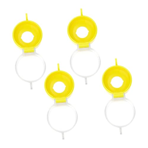 CONGARTENO 4 Stück Not aus Schutzabdeckung Robuste PC not aus Knopfschutz Flammhemmend und Verschleißfest Passend für Signal Drucktaster in Industrie und Notfallbereich von CONGARTENO