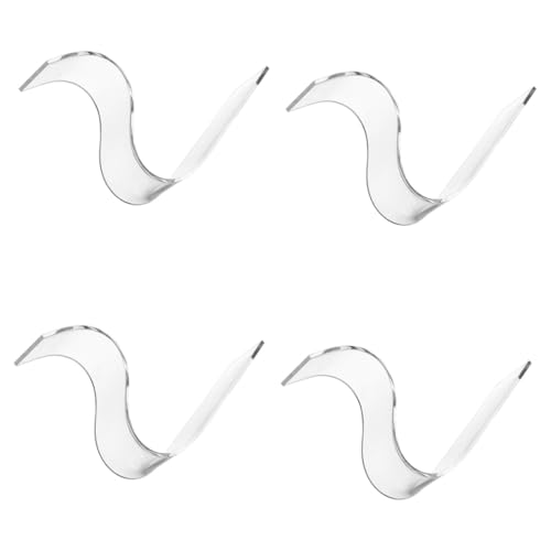 CONGARTENO 4 Stück S förmige Transparente Acryl Schuhdisplay Ständer für High Heels Platzsparend Stabil für Schaufenster Laden Ausstellung und Schuhschrank Geeignet CONGARTENO 4 Stück S förmige Transparente Acryl Schuhdisplay Ständer für High Heels Platzsparend Stabil für Schaufenster Laden Ausstellung und Schuhschrank Geeignet von CONGARTENO