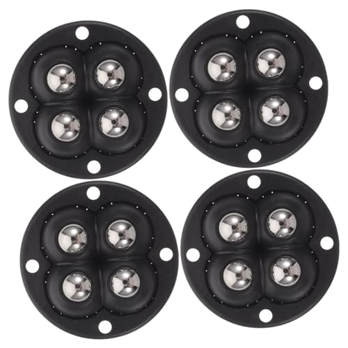 CONGARTENO 4 Stück Selbstklebende Drehbare Lenkrollen mit Edelstahlkugeln Abs-material Geräuscharm Kratzfest für Mülltonnen und Aufbewahrungsboxen Einfache Montage ohne Bohren CONGARTENO 4 Stück Selbstklebende Drehbare Lenkrollen mit Edelstahlkugeln Abs-material Geräuscharm Kratzfest für Mülltonnen und Aufbewahrungsboxen Einfache Montage ohne Bohren von CONGARTENO