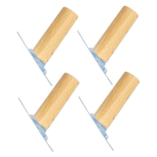 CONGARTENO 4 Stück Selbstklebende Massivholz Wandhaken aus Natürlichem Buchenholz Glatte Oberfläche Rostfrei Vielseitig Einsetzbar für Bad Schlafzimmer Küche Tür und Kleiderschrank Moderne CONGARTENO 4 Stück Selbstklebende Massivholz Wandhaken aus Natürlichem Buchenholz Glatte Oberfläche Rostfrei Vielseitig Einsetzbar für Bad Schlafzimmer Küche Tür und Kleiderschrank Moderne von CONGARTENO