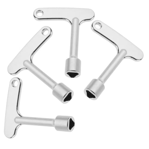 CONGARTENO 4 Stück Teiliges Dreikantschlüssel Metall für Mülltonnen Outdoor Mülleimer und Schlüsselbox Rostfrei Präzise Passform für Dreikantschlösser Tragbar und Langlebig CONGARTENO 4 Stück Teiliges Dreikantschlüssel Metall für Mülltonnen Outdoor Mülleimer und Schlüsselbox Rostfrei Präzise Passform für Dreikantschlösser Tragbar und Langlebig von CONGARTENO