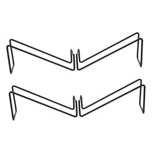 CONGARTENO 4 Stück Teiliges Metall weinregal aus Robustem Stahl Stilvoller Flaschenhalter für Küche und Esszimmer Vielseitig Nutzbar in Bars und Restaurants Einfache Montage ohne Werkzeug von CONGARTENO