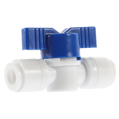 CONGARTENO 4 Stück Teiliges Pe Kugelventil Kunststoff Ablassventil für Wasserfilter Rückspülsteuerung Korrosionsbeständig Ventil für Abwasser und Bewässerungssysteme CONGARTENO 4 Stück Teiliges Pe Kugelventil Kunststoff Ablassventil für Wasserfilter Rückspülsteuerung Korrosionsbeständig Ventil für Abwasser und Bewässerungssysteme von CONGARTENO