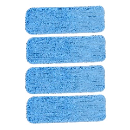 CONGARTENO 4 Stück Waschbare Mop Pads Teiliges Wiederverwendbare Reinigungspads für Wischmopp Kompatibel mit Holz Fliesen und Marmorfußböden CONGARTENO 4 Stück Waschbare Mop Pads Teiliges Wiederverwendbare Reinigungspads für Wischmopp Kompatibel mit Holz Fliesen und Marmorfußböden von CONGARTENO