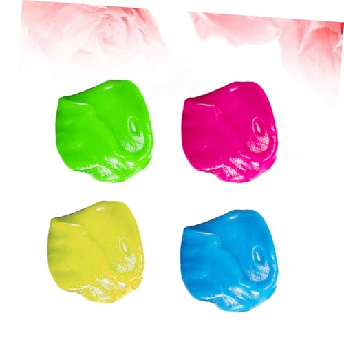 CONGARTENO 4er Packung Reinigungsgel für Tastaturen pro Packung Elastisches Rückstandsloses Staubentfernungs Tool Multifunktional für Computer Auto Lüftungsschlitze Zufällige Farbe von CONGARTENO