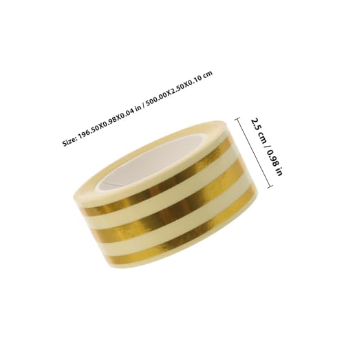 CONGARTENO 5 Rollen Selbstklebende Fugenabdeckungsfolie für Bodenfliesen Wasserdichtes Flexibles Caulk Tape Yards für Wohnzimmer und Badezimmer Langlebige Nahtversiegelung von CONGARTENO