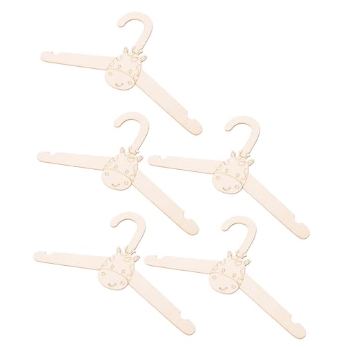 CONGARTENO 5 Stück Holzbügel mit Niedlichen Giraffenmotiven Handgefertigt DIY bemalbar für Kleinkindkleidung Spielerische Kleideraufbewahrung im Kinderzimmer CONGARTENO 5 Stück Holzbügel mit Niedlichen Giraffenmotiven Handgefertigt DIY bemalbar für Kleinkindkleidung Spielerische Kleideraufbewahrung im Kinderzimmer von CONGARTENO