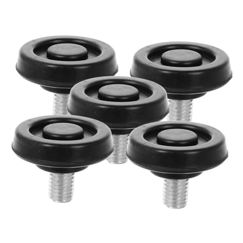 CONGARTENO 5 Stück Teiliges Friseurstuhl Nivellierfüße zum Einschrauben Robuste Gummikappen Stuhlbeine Ersatzteile für Salonmöbel Langlebige Einfache Montage Heavy Duty Barber Chair Leveler CONGARTENO 5 Stück Teiliges Friseurstuhl Nivellierfüße zum Einschrauben Robuste Gummikappen Stuhlbeine Ersatzteile für Salonmöbel Langlebige Einfache Montage Heavy Duty Barber Chair Leveler von CONGARTENO